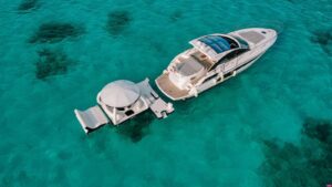 La Mejor Renta de Yates Cancún México - Sunseeker - Truco 8